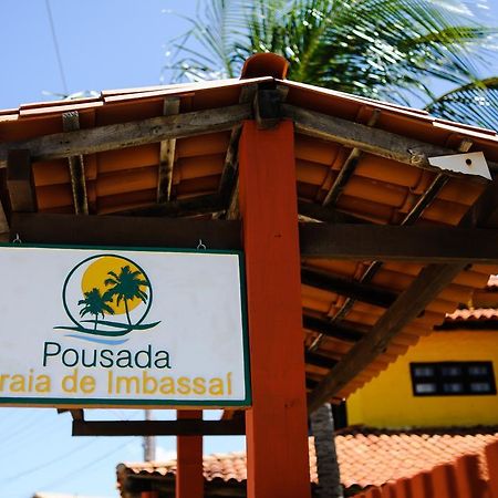 Pousada Praia Do Имбассаи Экстерьер фото